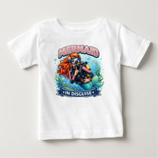 Entdecke deine innere Sirene des Meeres. Baby T-shirt