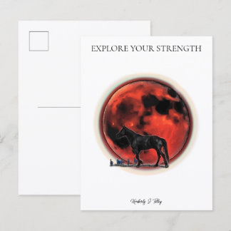 Entdecke deine Stärke Postkarte