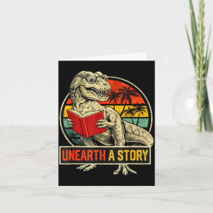 Entdecke ein Geschichte Dinosaurier Lesebuch Dino Karte