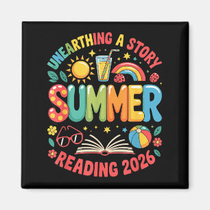 Entdecke eine Geschichte Sommer 2026 Sommerlesepro Magnet