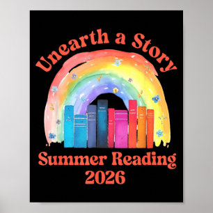 Entdecke eine Geschichte Sommerlektüre 2026 Biblio Poster