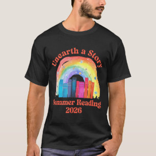 Entdecke eine Geschichte Sommerlektüre 2026 Biblio T-Shirt