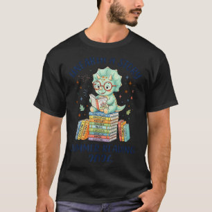 Entdecke eine Geschichte Triceratops Dinosaurier L T-Shirt