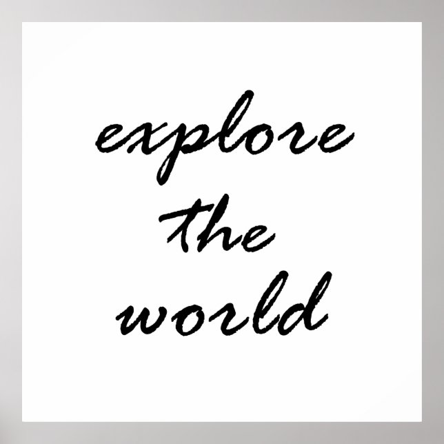 Entdecken Poster (Vorne)