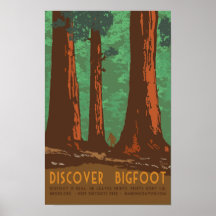Entdecken Sie Bigfoot im Redwood Forrest