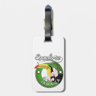 Entdecken Sie das Bahamas-Logo Gepäckmarke Gepäckanhänger