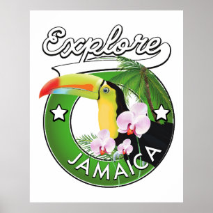 Entdecken Sie das Bahamas Logo Poster