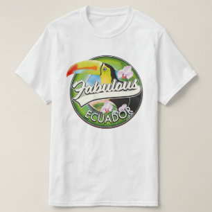 Entdecken Sie das fabelhafte Ecuador Logo T-Shirt