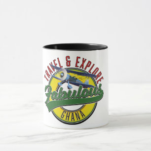 Entdecken Sie das fabelhafte Ghana Logo Tasse