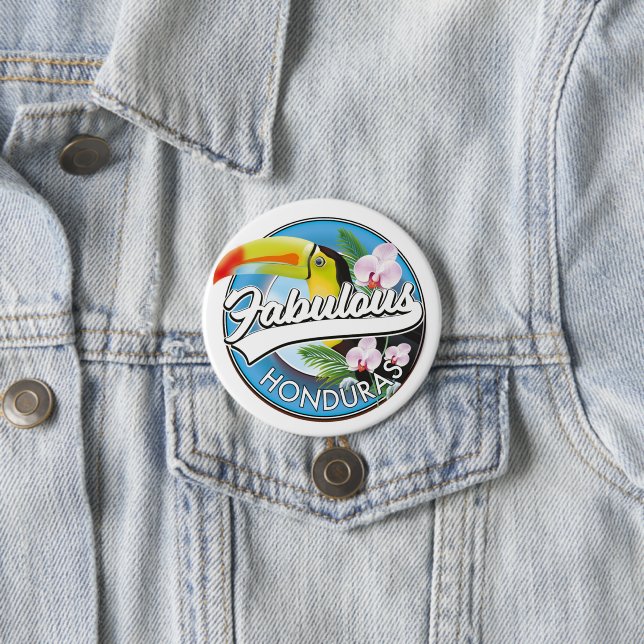 Entdecken Sie das fabelhafte Honduras-Logo Button (Beispiel)