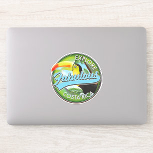 Entdecken Sie das fantastische Costa Rica Logo Aufkleber