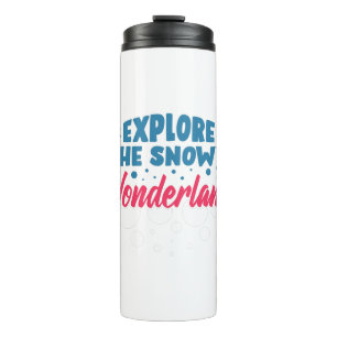 Entdecken Sie das Snowy Wonderland Thermosbecher
