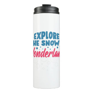 Entdecken Sie das Snowy Wonderland Thermosbecher