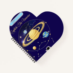 Entdecken Sie das Universum - Astronomie Notebook- Notizbuch