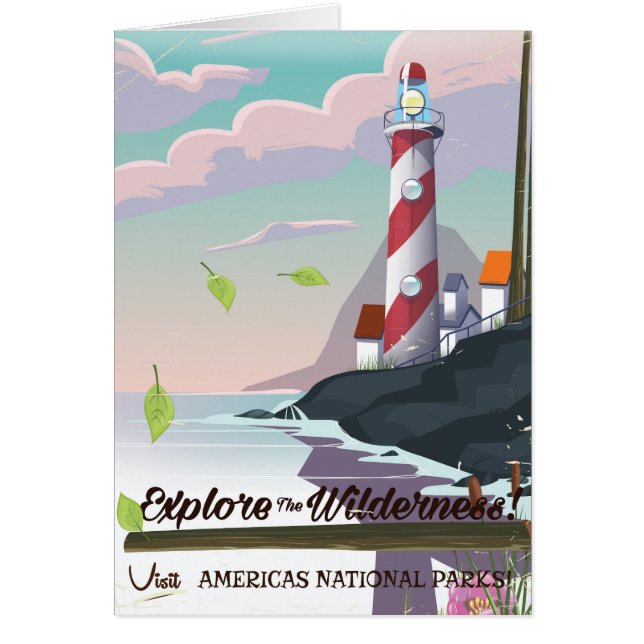 Entdecken Sie den Leuchtturm der Wildnis (Vorne)