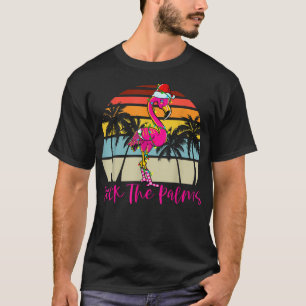 Entdecken Sie den Palms Weihnachts Flamingo Palm T T-Shirt