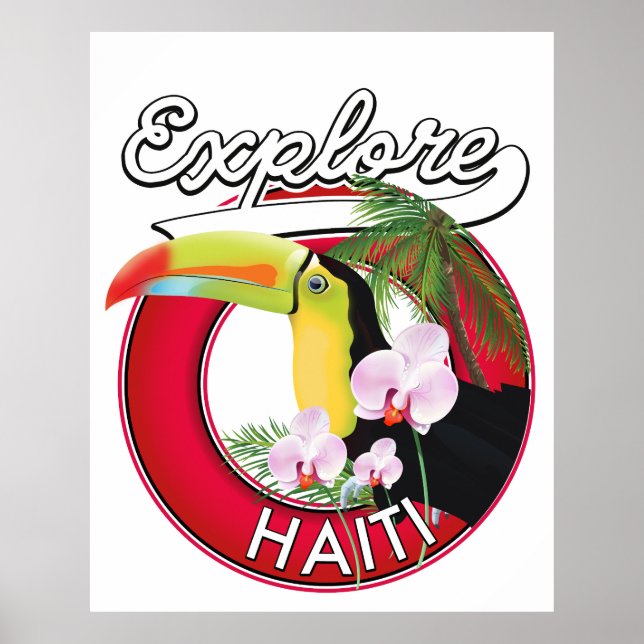 Entdecken Sie den Reisepatch für das Logo von Hait Poster (Vorne)