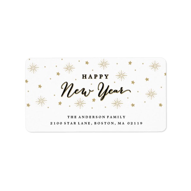 Entdecken Sie den Sky Holiday Adressaufkleber (Vorne)