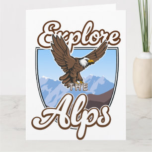 Entdecken Sie die Alpen Karte