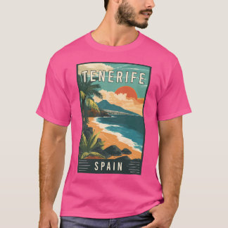 Entdecken Sie die Atemberaubenden Kanarischen Inse T-Shirt