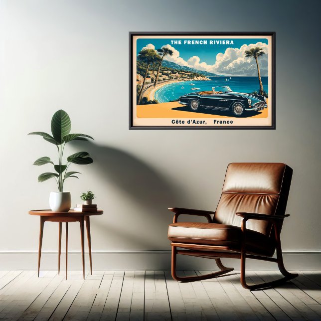 Entdecken Sie die Côte d'Azur Poster (Von Creator hochgeladen)