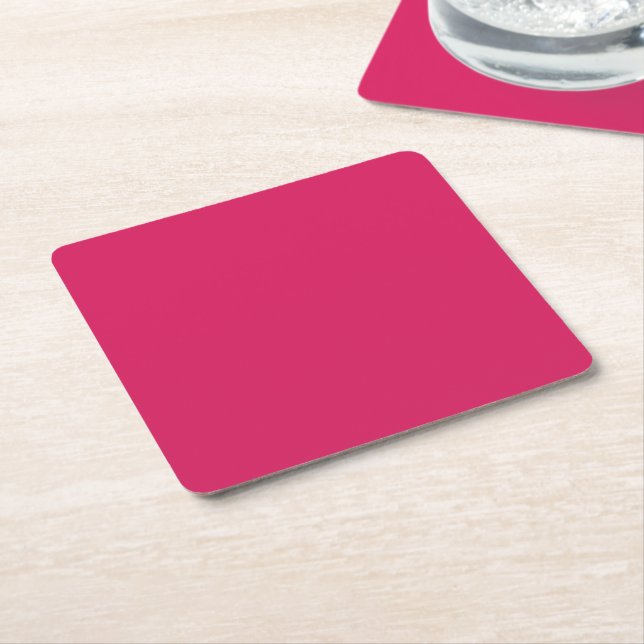Entdecken Sie die Eleganz rosa Hintergrunds Rechteckiger Pappuntersetzer (angewinkelt)