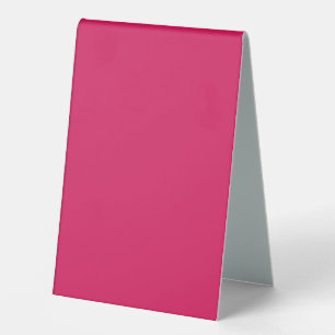 Entdecken Sie die Eleganz rosa Hintergrunds Tischaufsteller