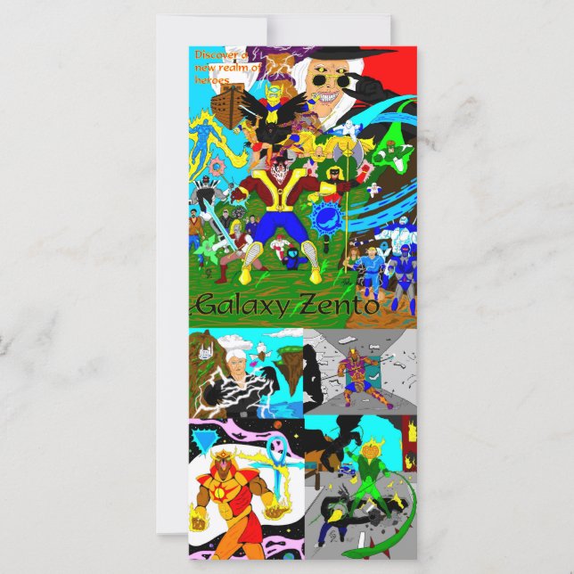 Entdecken Sie die Helden-Karte (Vorderseite)