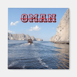 Entdecken Sie die majestätische Schönheit der Oman Magnet