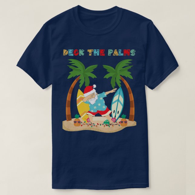 Entdecken Sie die Palmen und entdecken Sie den tro T-Shirt (Design vorne)