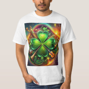 Entdecken Sie die perfekte Harmonie von Kleeblatt, T-Shirt