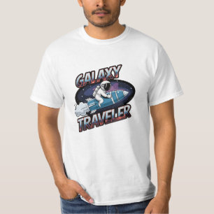 Entdecken Sie die Sterne mit lustigen Astronautend T-Shirt