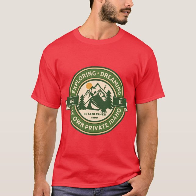 Entdecken Sie die Träume meines eigenen privaten I T-Shirt (Vorderseite)
