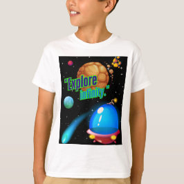 Entdecken Sie die Unendlichkeit T-Shirt