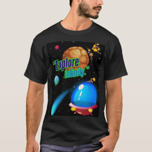 Entdecken Sie die Unendlichkeit T-Shirt