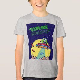 Entdecken Sie die Unendlichkeit Tri-Blend Shirt