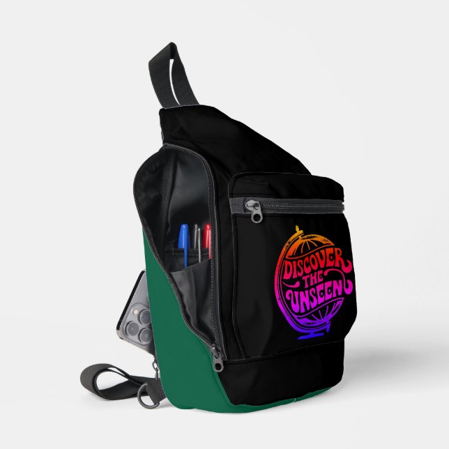 Entdecken Sie die unsichtbare Welt Crossbody Bag (Offen)