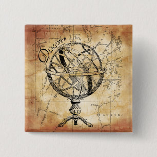 Entdecken Sie die Welt Button