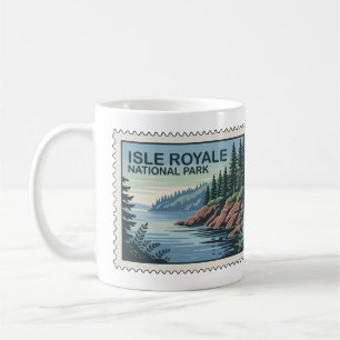 Entdecken Sie die wilde Seite der Isle Royale Brie Kaffeetasse