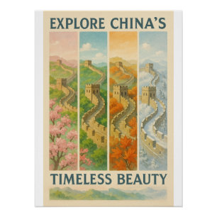 Entdecken Sie die zeitlose Schönheit der China Poster