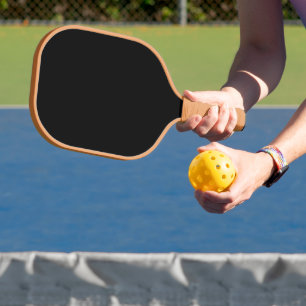 Entdecken Sie ein faszinierendes Schwarz-Weiß-Foto Pickleball Schläger