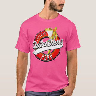 Entdecken Sie Fabulous Peru Retro T-Shirt