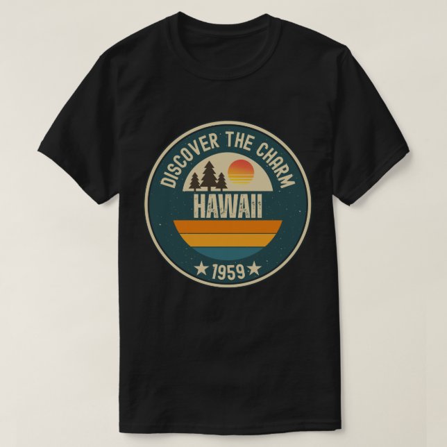 Entdecken Sie Hawaii - Designs für jede Zukunft T-Shirt (Design vorne)