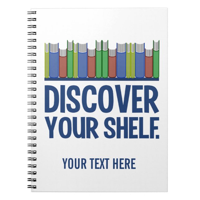 Entdecken Sie Ihr individuelles Notebook Notizblock (Vorderseite)