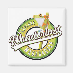 Entdecken Sie Madagaskar wunderbar Magnet