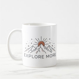 Entdecken Sie Mehr Bergabenteuer-Kaffeetasse Kaffeetasse