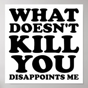 Entdecken Sie Mich Funny Poster