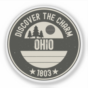 Entdecken Sie Ohio - Designs für jeden Liebhaber Aufkleber