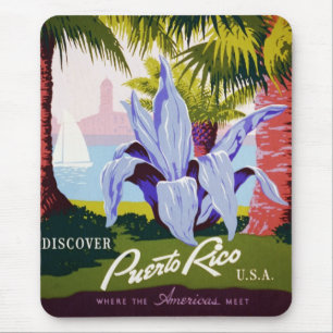 Entdecken Sie Puerto Rico Mousepad
