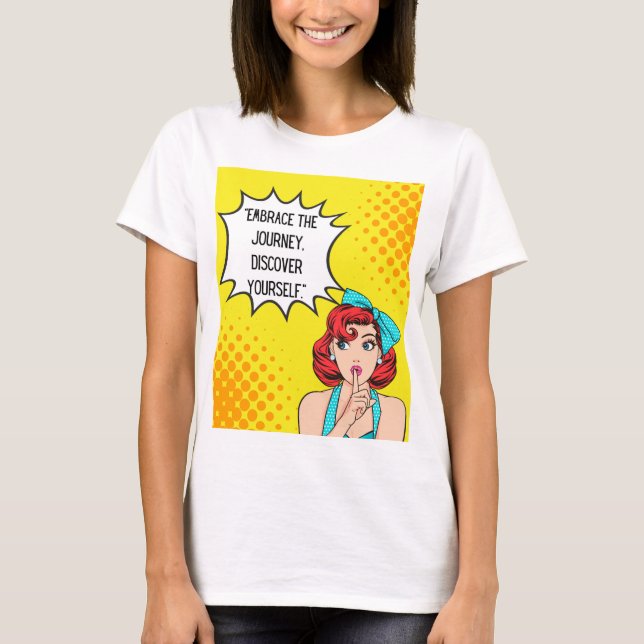 ENTDECKEN SIE SICH T-Shirt (Vorderseite)